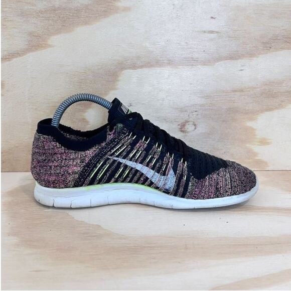 Nike - Free RN Flyknit - Running Shoes - Multicolor - Women's - 8 - 843431-999 - Picture 5 of 9